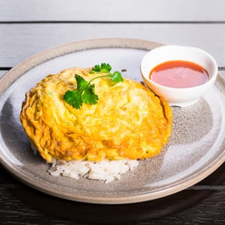 Thai Omelet over Rice