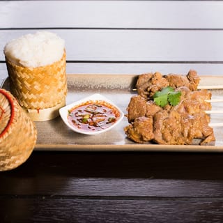 Grilled Pork & Sticky Rice