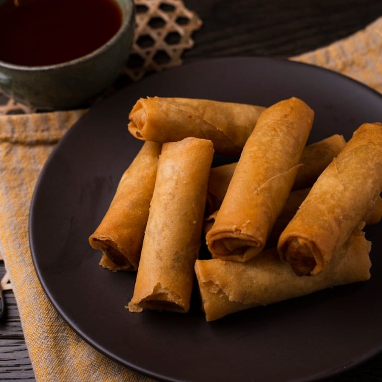 Delicious Thai Spring Rolls and More